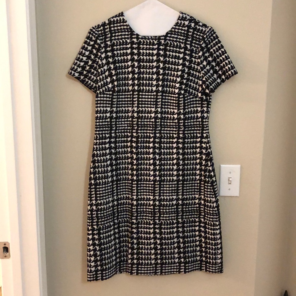 Calvin Klein Houndstooth Dress